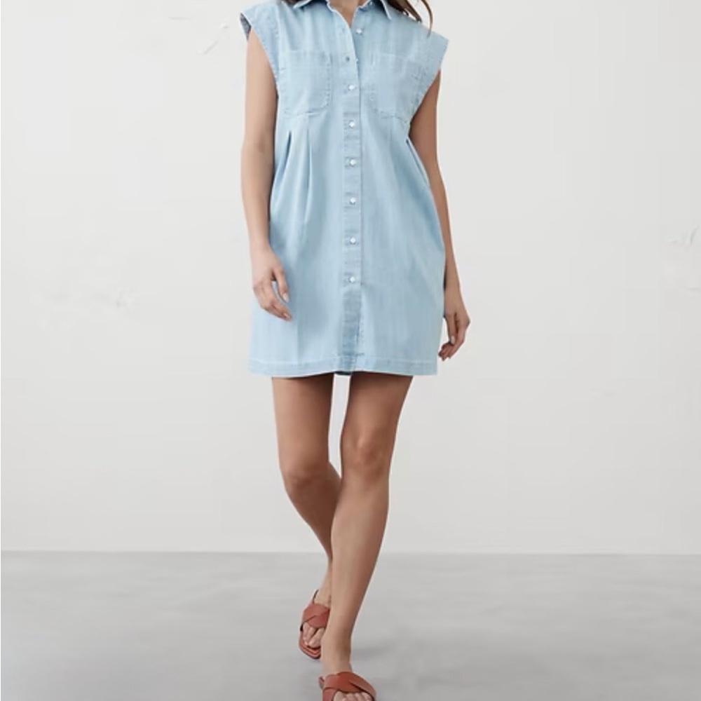 Utility Mini Shirtdress
